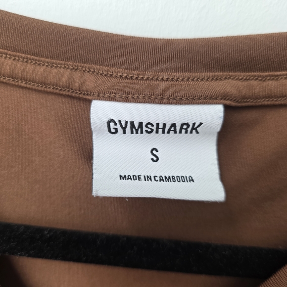 Gymshark X Whitney Simmons Collab Brown Short Sleeve Tee - Picture 3 of 9